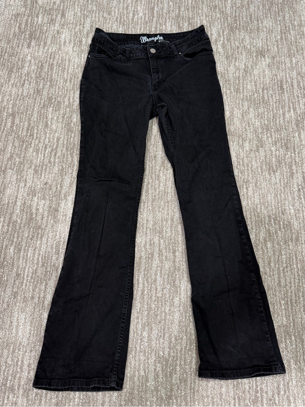 Wrangler mid rise Black boot cut Jeans 13x32